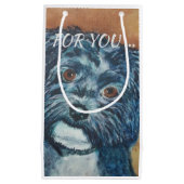 PETIT SAC CADEAU CUTIE NOIR HAVANAIS (Devant)