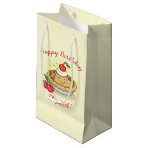 Petit Sac Cadeau Cutie Pie Anniversaire Fête Enfants Cherry