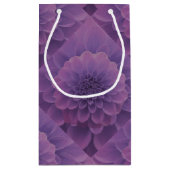 Petit Sac Cadeau Dahlia violet (Dos)