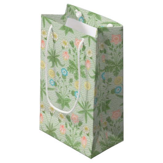 Petit Sac Cadeau Daisy, William Morris (Devant Angle)