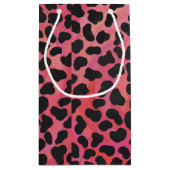 Petit Sac Cadeau DalmatiDalmatien noir et rouge (Dos)