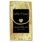 Petit Sac Cadeau Damas Et Coeur (Dos)