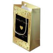 Petit Sac Cadeau Damas Et Coeur (Dos Angle)