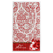 Petit Sac Cadeau Damas rouge (Devant)
