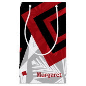 Petit Sac Cadeau Danse personnalisable de couleur (Devant)