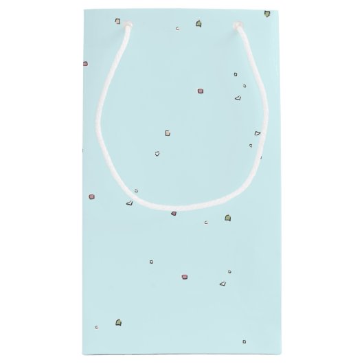 Petit Sac Cadeau Danser Cactus avec Moustache à Sombrero (Dos)