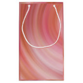 Petit Sac Cadeau Danseur de ballet en chaussure d'orteil avec nom (Dos)