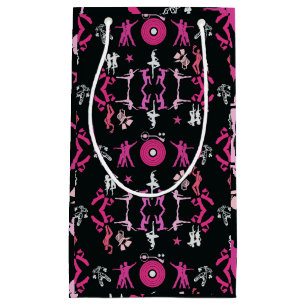 Petit Sac Cadeau Danseuse rose Motif Décor Maison