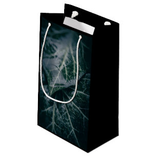 Petit Sac Cadeau Dark Moody Ivy Floral Nature Photo