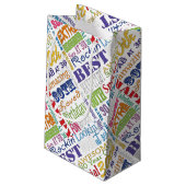 Petit Sac Cadeau De fête d'anniversaire cadeaux uniques et 30èmes (Dos Angle)