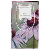 Petit Sac Cadeau De magnifiques salaisons roses (Devant)