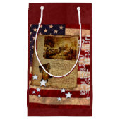Petit Sac Cadeau Déclaration d'indépendance des États-Unis (Devant)