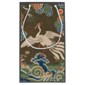 Petit Sac Cadeau Décor d'antiquité chinois d'oiseaux (Dos)