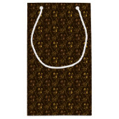 Petit Sac Cadeau Décor de raisins (Dos)