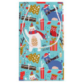 Petit Sac Cadeau Décoration de Noël (Dos)