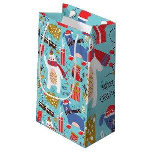Petit Sac Cadeau Décoration de Noël