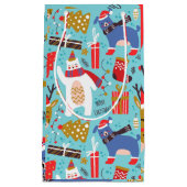 Petit Sac Cadeau Décoration de Noël (Devant)