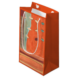 Petit Sac Cadeau Défilé abstrait des oeufs par Bruyère J Vess