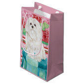 Petit Sac Cadeau Della Rose Maltese (Dos Angle)