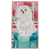 Petit Sac Cadeau Della Rose Maltese (Devant)