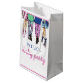 Petit Sac Cadeau Derby Party Mode Preppy Horse Racing (Dos Angle)