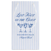 Petit Sac Cadeau Dernier toast sur la côte Élégant poitrine tirée à (Dos)