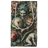 Petit Sac Cadeau Des étrangers dans le parc à la nuit - gothique vi (Devant)