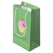 Petit Sac Cadeau Design Green illusima (Devant Angle)