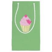 Petit Sac Cadeau Design Green illusima (Devant)