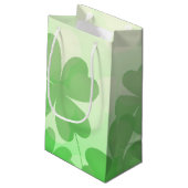 Petit Sac Cadeau Design shamrock (Dos Angle)
