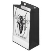 Petit Sac Cadeau Dessin classique de l'illustration de Queen Bee (Devant Angle)
