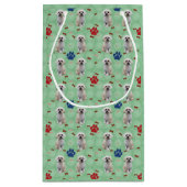 Petit Sac Cadeau Dessin maltais (Dos)