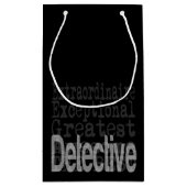 Petit Sac Cadeau Détective Extraordinaire (Dos)