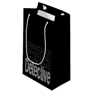 Petit Sac Cadeau Détective Extraordinaire