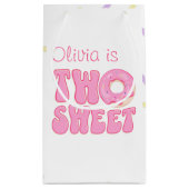 PETIT SAC CADEAU DEUX DONUTS SUCRÉS (Dos)