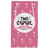 Petit Sac Cadeau Deux Filles Cool 2e fête d'anniversaire (Devant)