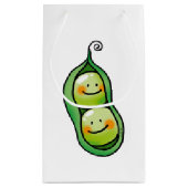 Petit Sac Cadeau Deux pois dans une cosse (Dos)