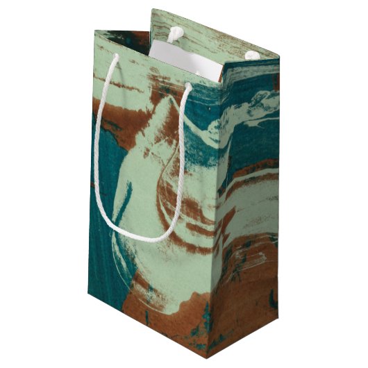 Petit Sac Cadeau Deux vers le nord (Dos Angle)