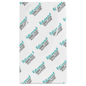 Petit Sac Cadeau Devis de retraite amusant (Dos)