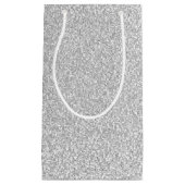 Petit Sac Cadeau Diamants blancs (Devant)