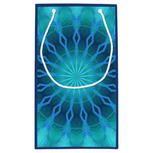 Petit Sac Cadeau Diamants bleus (Dos)