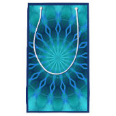 Petit Sac Cadeau Diamants bleus (Devant)