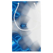 Petit Sac Cadeau Diamants bleus (Dos)