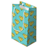 Petit Sac Cadeau Diamond Pattern (Dos Angle)
