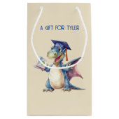 Petit Sac Cadeau Diplômé de la maternelle Dragon Custom (Dos)