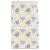 Petit Sac Cadeau Diplôme Rétro Pêche (Dos)