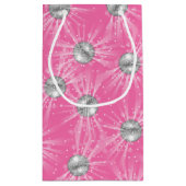 Petit Sac Cadeau Disco Ball Baby shower fille rose Super (Dos)