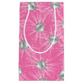 Petit Sac Cadeau Disco Ball Baby shower fille rose Super (Devant)