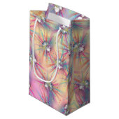 Petit Sac Cadeau Disco Ball Baby shower Super Pastel Rainbow (Devant Angle)