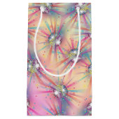 Petit Sac Cadeau Disco Ball Baby shower Super Pastel Rainbow (Devant)